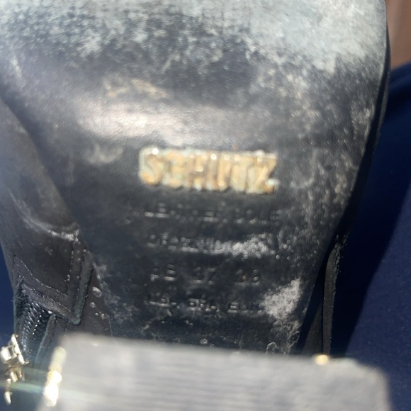 Schutz gold metallic heel boot - Picture 7 of 7